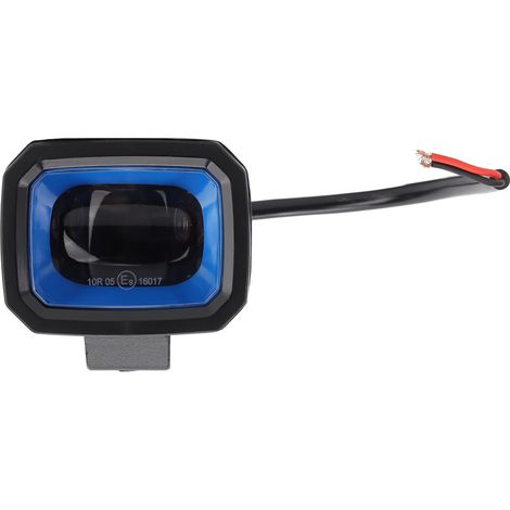 Lampe LED bleue 6000K pour chariot élévateur, feu de signalisation haute luminosité, aluminium, 12V DC, lumière d'avertissement sécurité. (1/5)