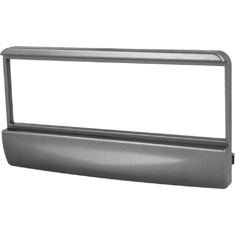 Facade autoradio FA072B compatible avec Ford Orion Scorpio Transit Mazda 121 - Argent