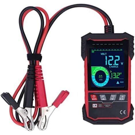 Testeur de Batterie Voitures, Charging 12V 24V 100-19999CCA, Analyseur Numérique L'alternateur Automobile Auto pour - (1/5)