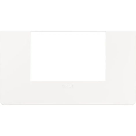 Placca Vimar Plana UP 3 Moduli Bianco Matt 14653U.11