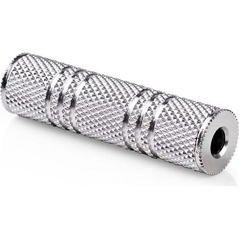 Adaptador de audio estereo honra de 35 mm honra de 35 mm placas de niquel rak metales plata 1 pc cerrar