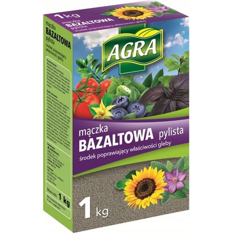 Agra-Dünger Basaltmehl verbessert die Bodeneigenschaften 1 kg