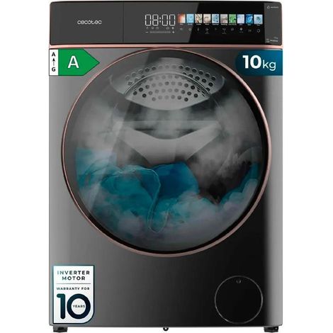 Lavatrice Cecotec Bolero DressCode 10 kg inox 1400 giri min