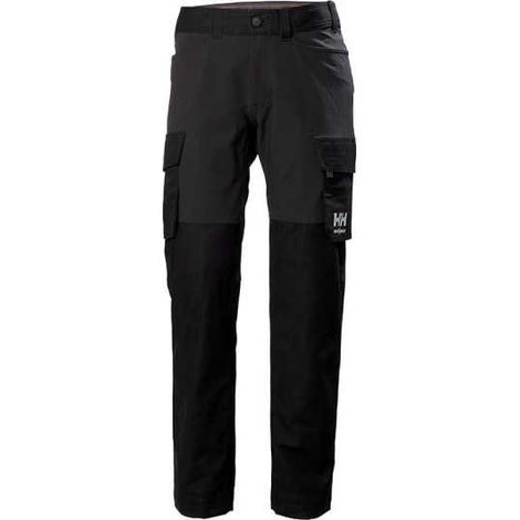 Pantalones de trabajo tipo cargo Helly Hansen Oxford 4X - 52 (EU) - Noir