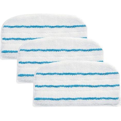 Accessoires pour Balais Vapeur, 3 Patins Microfibre Compatibles avec BLACK+DECKER, 17.5 x 30.5 cm (1/5)