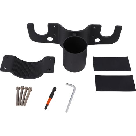 Support chaîne remorque avec support prise 7 voies, organisateur remorquage robuste camping-car (1/5)