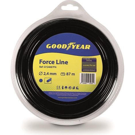 Filo per decespugliatore tondo 2,4 mm 87 metri Goodyear gy24087fn