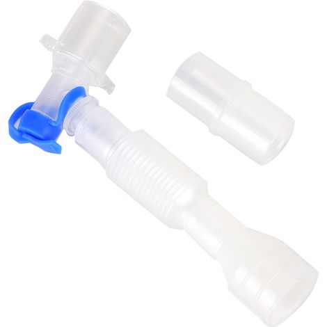Tube d'extension de circuit de valve de plateforme de ventilation rétractable jetable avec connecteur en L (1/5)