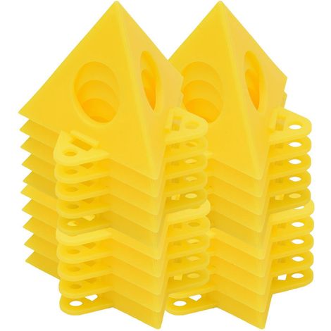 20-teiliges stapelbares Malständer-Set, Mini-Kegelständer, Staffelei, Leinwand, Schrank, Tür, Rollladenhalterung