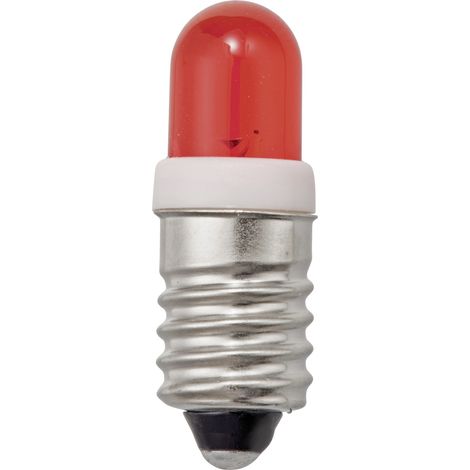 TRU COMPONENTS TC-12249928 Multi-Voltage LED Lampe 3 V/DC, 15 V/DC  E10  Rot 1 St.