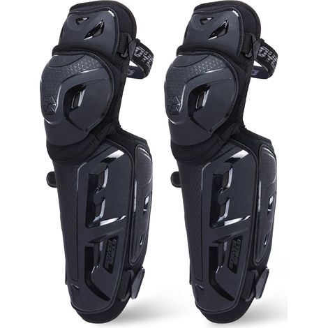 2 Pièces Moto Genouillères Protège-tibias Kit de course Motocross Ajustable 2 en 1 Motocyclette Protège Genou Protection Armure pour Homme Faire de la moto du Patin à Roulettes (1/5)