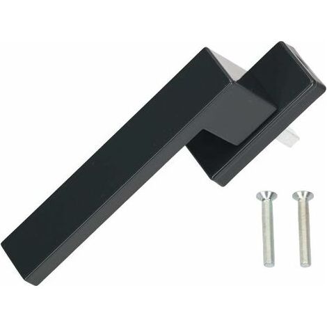 Kotarbau – Poignée de fenêtre en aluminium gris laqué RAL 7016 – Longueur totale 150mm – Compatible fenêtres bois et PVC – Installation simple (1/5)