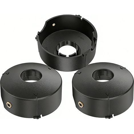Lot de 3 Capuchon de Bobine compatibles avec Bosch Art 23 26 30 COMBITRIM EASYTRIM débroussailleuse/Coupe-Bordures Électrique F016L71088 (1/5)