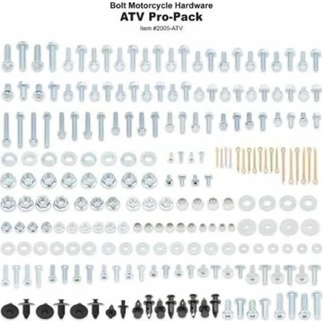 Kit vis Bolt pro pack 225 pièces made in usa (1/3)