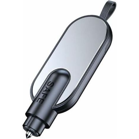 Marteau de sécurité pour Voiture,Brise-vitre avec Coupe-Ceinture de sécurité - Auto Car Window Glass Hammer Breaker Metal Emergent Escape Tool pour l'auto-Sauvetage (1/4)
