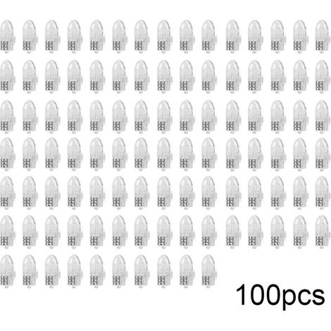 100 Stück wunderschöne LED-Lichter in Ballonform, Papierlaternen, weiß, für Heimpartys, Hochzeiten, Dekoration (1/5)