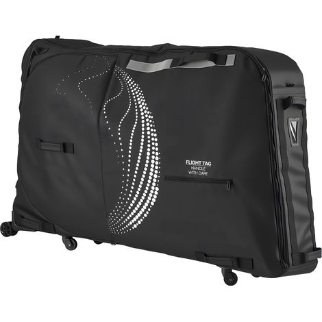 Mophorn Fahrrad Transporttasche, ausgestattet mit TSA-Schloss, stabilen Platten, Schutzpolstern und Gabelhalterung, passend für Fahrräder mit einem Radstand bis zu 130 cm – ideal für Reisen (1/5)