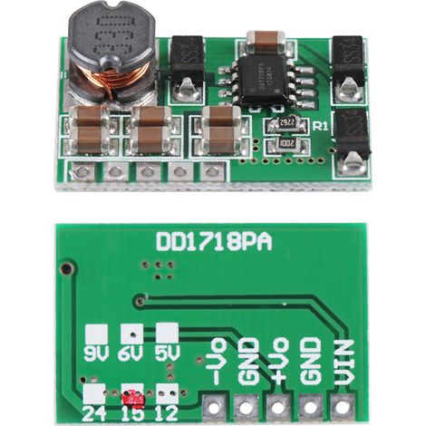 Convertisseur CC-CC DD1718PA-15V 3,3V-13V vers +15V/-15V, convertisseur élévateur pour alimentations ADC, DAC et LCD. (1/5)