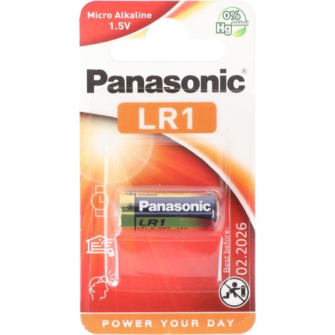 PANASONIC Batterie Lady LR01 Blister (1/3)