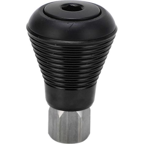 Tige de selle pliante à pôle positif, butée champignon, finition miroir, bloc de tige de selle noir (1/5)