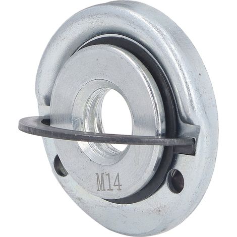Écrou de blocage pour meuleuse M14, acier 40Cr haute résistance, fixation rapide 45mm, écrou bride à dégagement rapide pour meuleuse d'angle. (1/5)