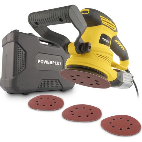 Ponceuse excentrique 450W Ø 125mm - 6 acc. (1/5)