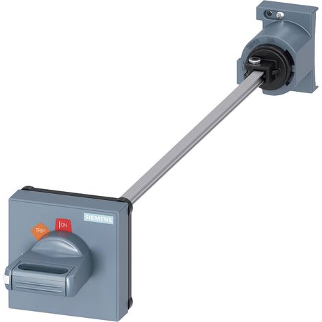 Siemens 3RV29261K Türkupplungsdrehantrieb für Leistungsschalter, S00...S3,330 mm Welle schwarz Dreha (1/3)