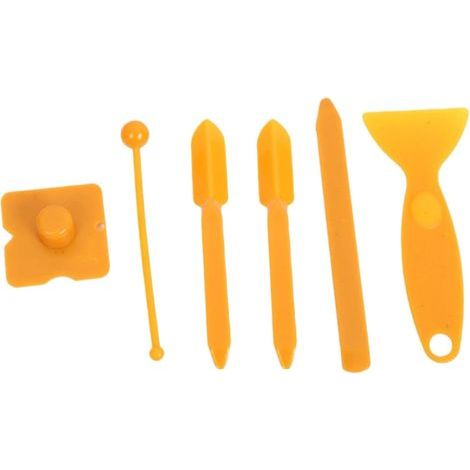 Ensemble d'outils de calfeutrage professionnels pour salle de bain, cuisine, mastic de finition et dissolvant de joints de carrelage pratique (1/5)