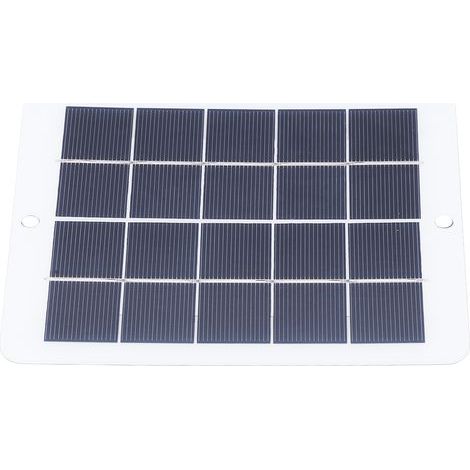 Panneau solaire de charge 3W 5V en silicium monocristallin pour éclairage LED et batterie externe (1/5)