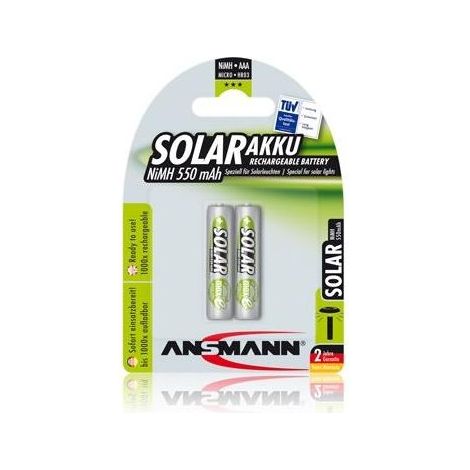 Ansmann maxe Solar nimh aaa 550mah box 2x