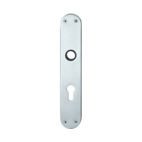 Plaque de porte longue ,PZ, 0 14 1418,oval,F69 matt