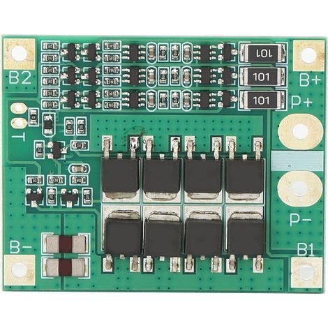 Panneau de Protection de batterie Lipo 3S 12V 18650, Module 25A BMS PCB Balance de cellules (1/5)
