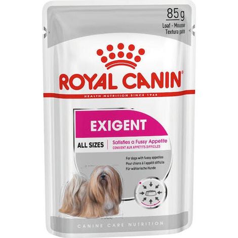 Royal Canin Exigent Pouch (Paté) Comida para perros - 12x85 g (1/3)