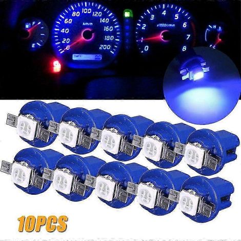 Nouvelles ampoules LED SMD 5050 1 pour accessoires de voiture : éclairage de tableau de bord, éclairage latéral, éclairage intérieur, indicateurs de jauge. (1/5)