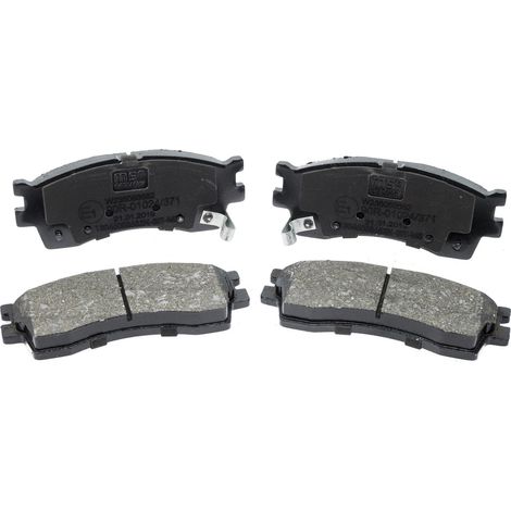 PASTILLAS DE FRENO DELANTERAS KIA CLARUS RIO CARENS SHUMA (1/2)