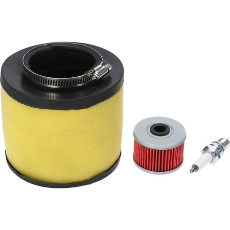 Ersatzluftfilter, Ölfilter und Zündkerze für Honda Rancher 350 Foreman 400 450 (1/5)