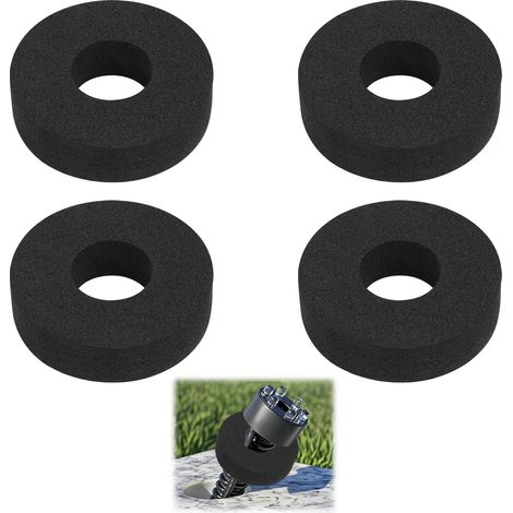 Joints en Mousse pour Anneau LED de Fontaine, Joint Flexible 39mm, Bague d'étanchéité EVA pour Trous de 33–37 mm, Compatible Tuyau ½ étanche et Durable pour fontaines (1/5)