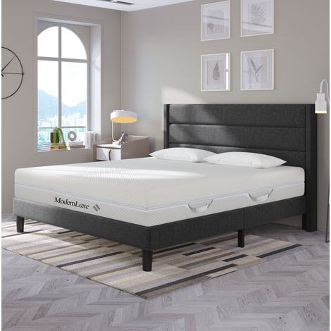 Matratze Kaltschaum 160x200 cm H2/H3, 7 Zonen, 20 cm, atmungsaktiver abnehmbarer waschbarer Bezug (1/5)