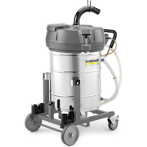 KARCHER Aspirateur Industriel IVR-L 100 24-2 Tc Me Set 99909980, Cuve Basculante 100 L en Inox, Puissance 2.4 kW, DN 50, Classe L, Garantie 2 ans