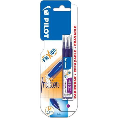 FriXion 0.7 cartuccia viola 3 pezzi pilota