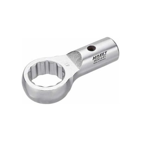 HAZET Aufsteck-Ringschlüssel 6630A-41 Rundaufnahme 21 26 mm Außen-Doppel (1/5)