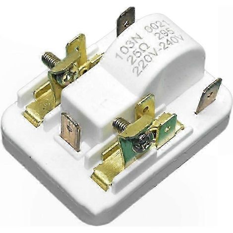Relais de compresseur de réfrigérateur avec protection contre les surcharges 103N 0021 (1/5)
