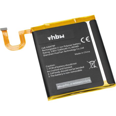 vhbw Akku kompatibel mit Blackview BV9600 Pro, BV9600 Handy Smartphone Telefon (5580 mAh, 3,85 V, Li-Ion) (1/3)