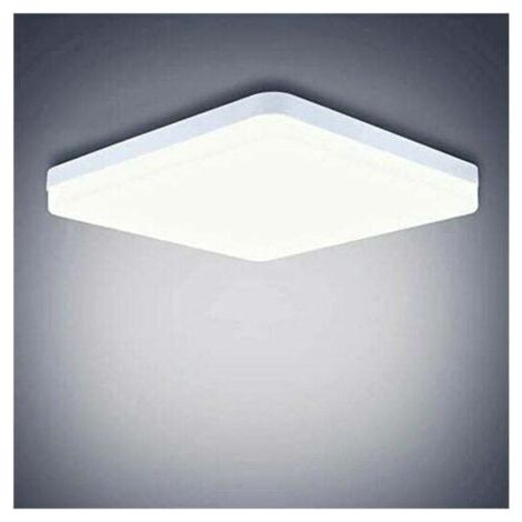 BUNTHAUS Plafonnier LED 48W 4320Lm Facile à Installer Lampes de Plafond pour Chambres Modernes Salons Cuisine Blanc Froid 6500K Carré 30 30 4cm (1/4)