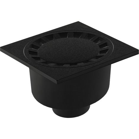 Siphon de cour EN1253-1 PVC sortie Ø75-80 FIRST 200x200-Anth
