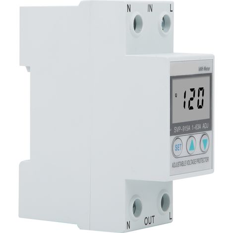 SVP915A 120V SVP918 Einstellbares, selbstwiederherstellendes, automatisches Rückstell-Spannungsschutzgerät 63A (1/5)