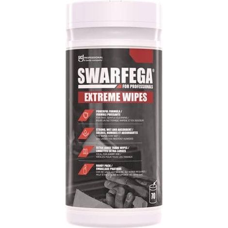 SWARFEGA Handreinigungstuch Swarfega® Extreme Wipes o.Eins.v.Wasser 70 St SWARFEGA (1/3)