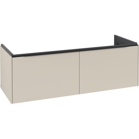 Villeroy & Boch Subway 3.0 Waschbeckenunterschrank, 2 Auszüge,