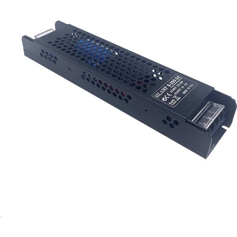 Trasformatore 24V DC 200W 8.3A IP20 per lampade strisce led 24V Y4-200W (1/4)