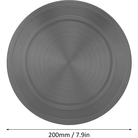Ortviai Plaque diffuseur de chaleur en aluminium pour cuisinière à gaz – 200 mm, épaisseur 4 mm (1/4)